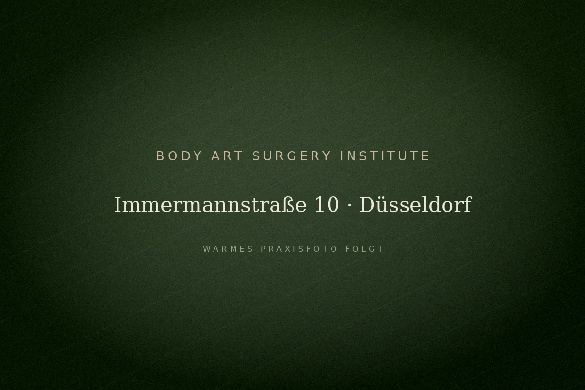 Praxisräume des Body Art Surgery Institute an der Immermannstraße in Düsseldorf